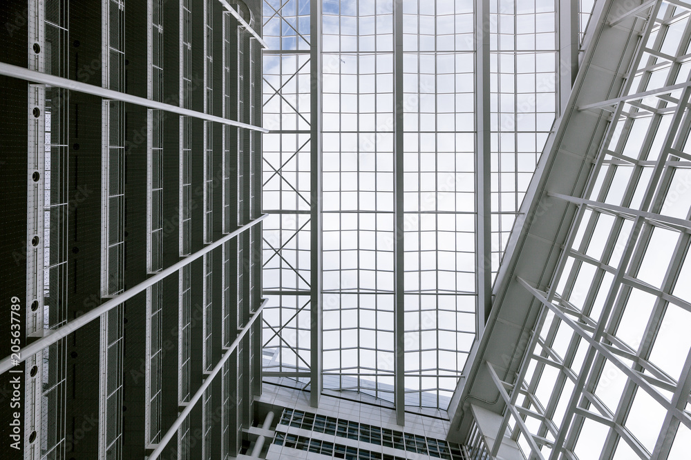 big white office building blue sky palm construction many high tech Den Haag Hague inside within indoors modern neoteric new big white office building blue sky palm construction many high tech Den Haag Hague inside within indoors modern neoteric new