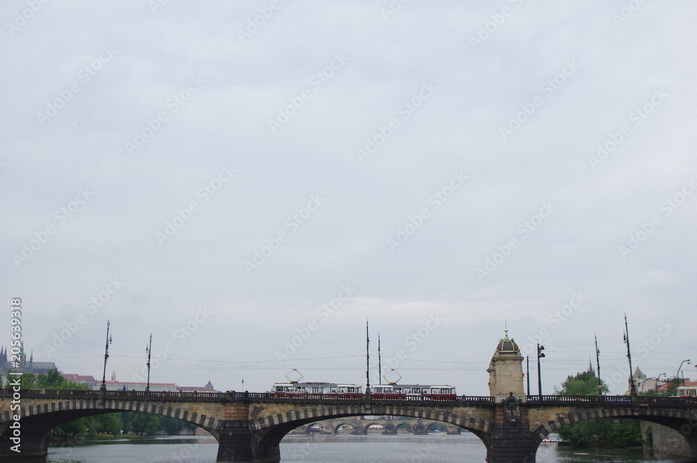 Moldaubrücke in Prag