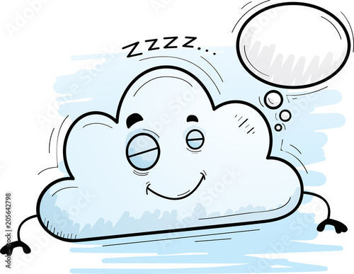 Cartoon Cloud Dreaming