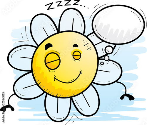 Cartoon Flower Dreaming