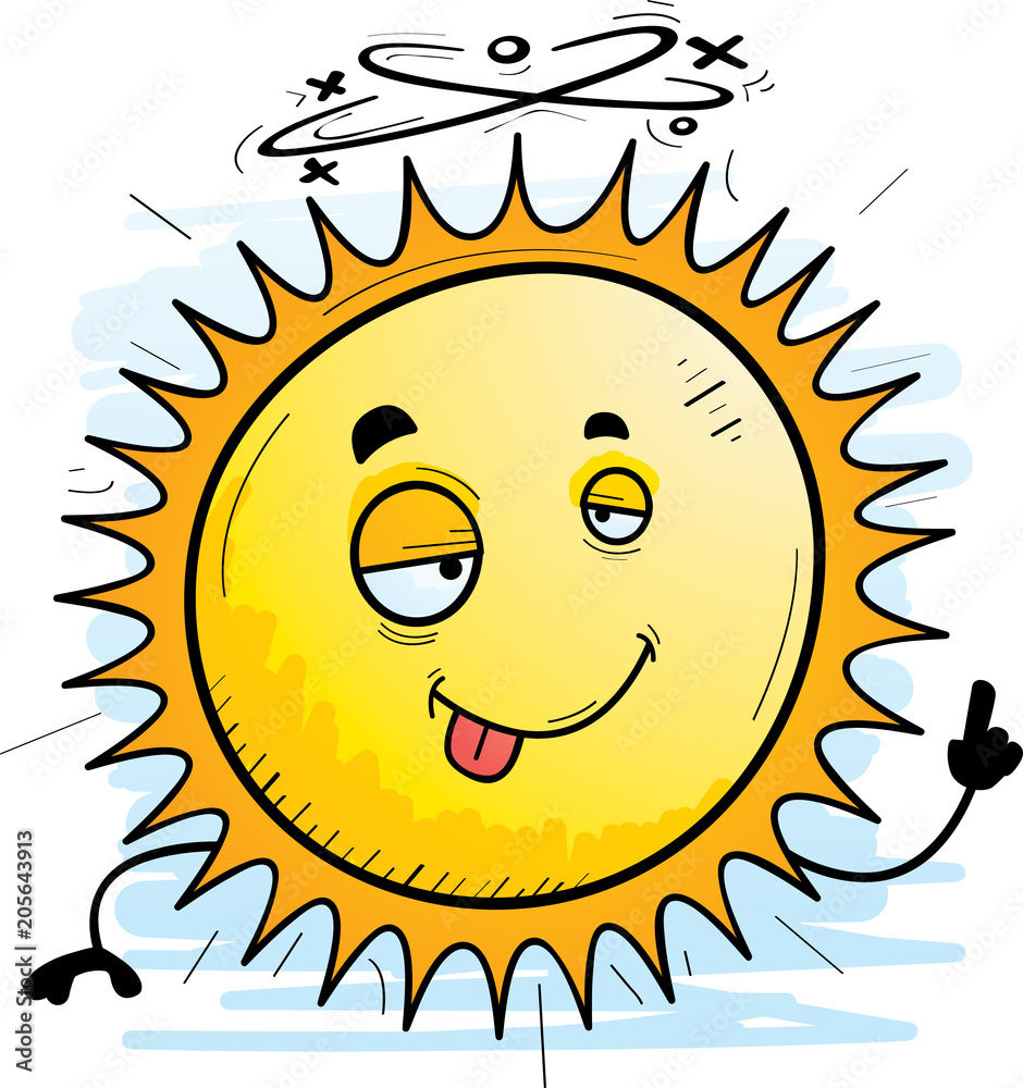Drunk Cartoon Sun Drunk Cartoon Sun