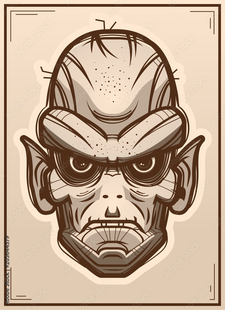 Goblin Poster Illustration Goblin Poster Illustration