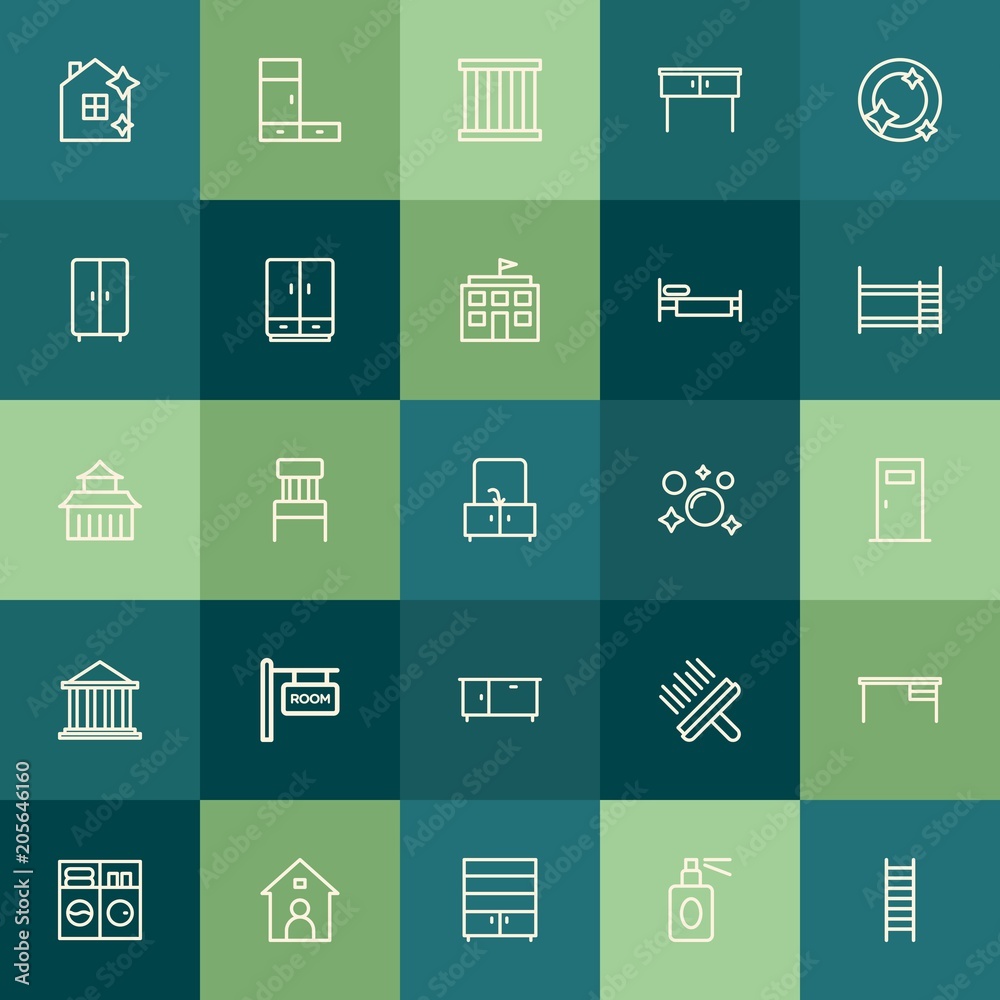 Modern Simple Set of buildings, furniture, housekeeping Vector outline Icons. Contains such Icons as justice, beauty, modern, household and more on green background. Fully Editable. Pixel Perfect. Modern Simple Set of buildings, furniture, housekeeping Vector outline Icons. Contains such Icons as justice, beauty, modern, household and more on green background. Fully Editable. Pixel Perfect.