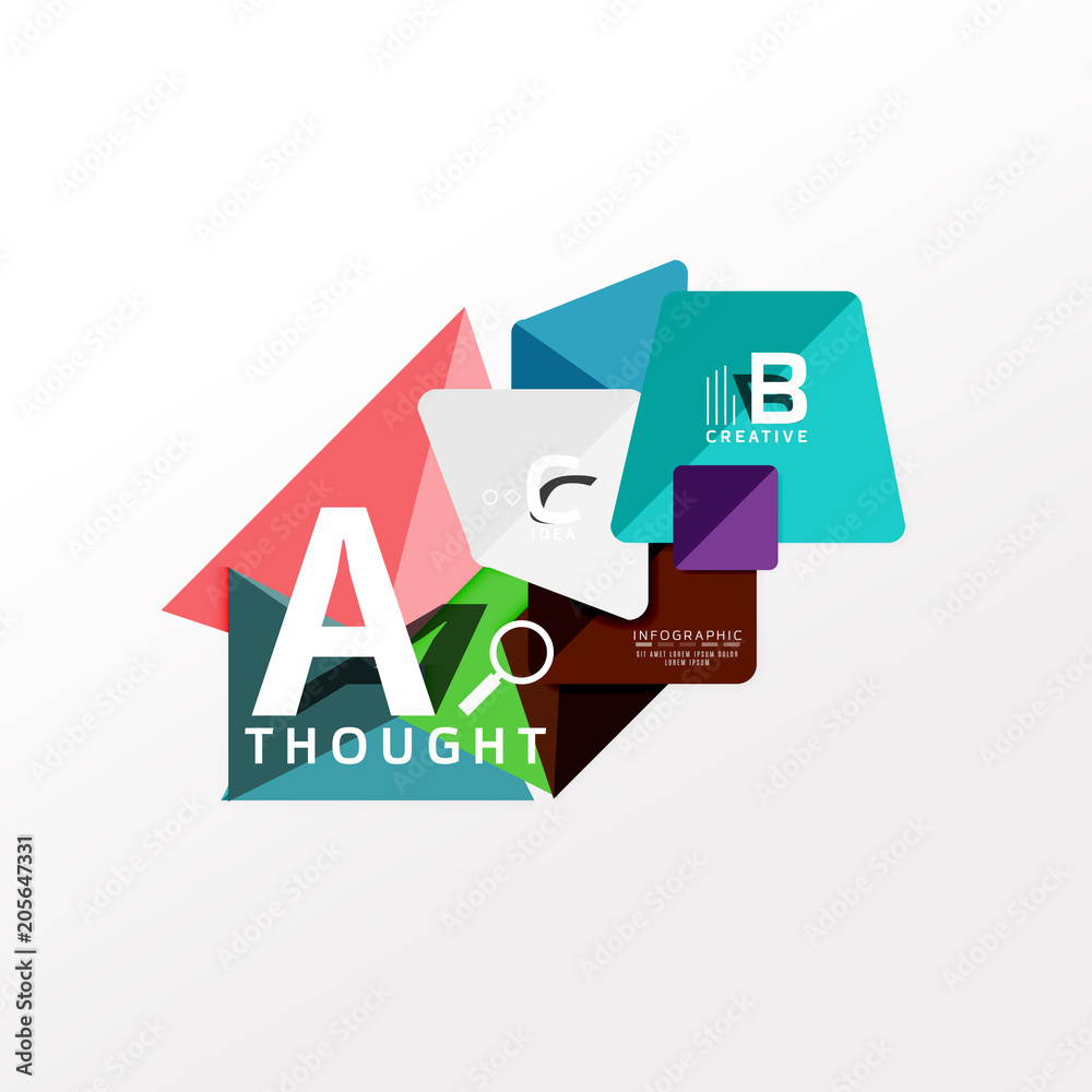 Infographic option banner Infographic option banner