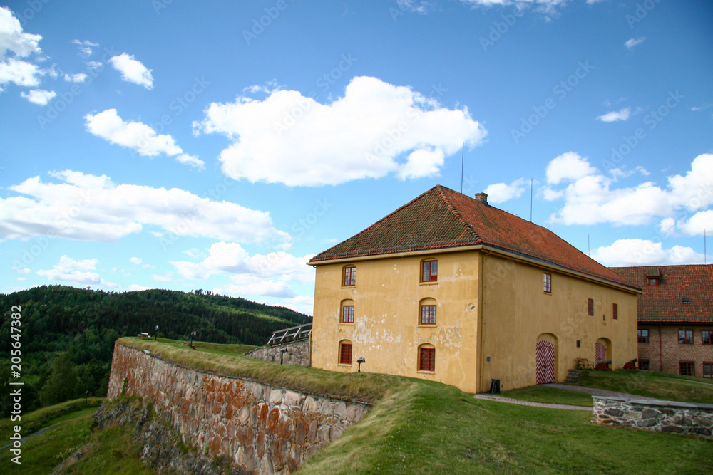 Old fortress in Kongsvinger Norway Old fortress in Kongsvinger Norway