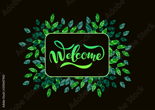 Canvas Print welcome1