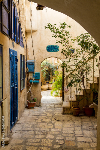 Old Jaffa street, Tel Aviv Yaffo, Israel