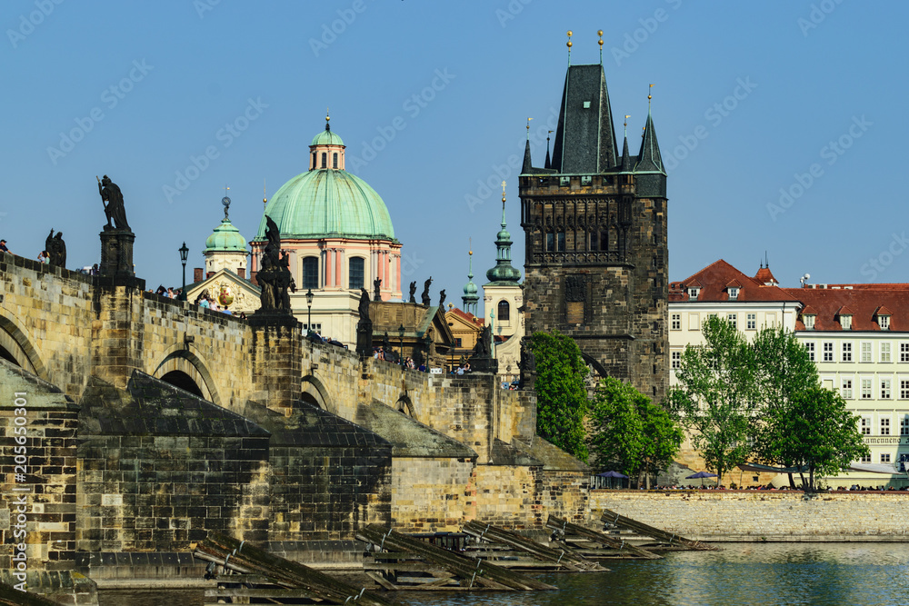 Fototapeta premium Charles Bridge (Old Town Tower)