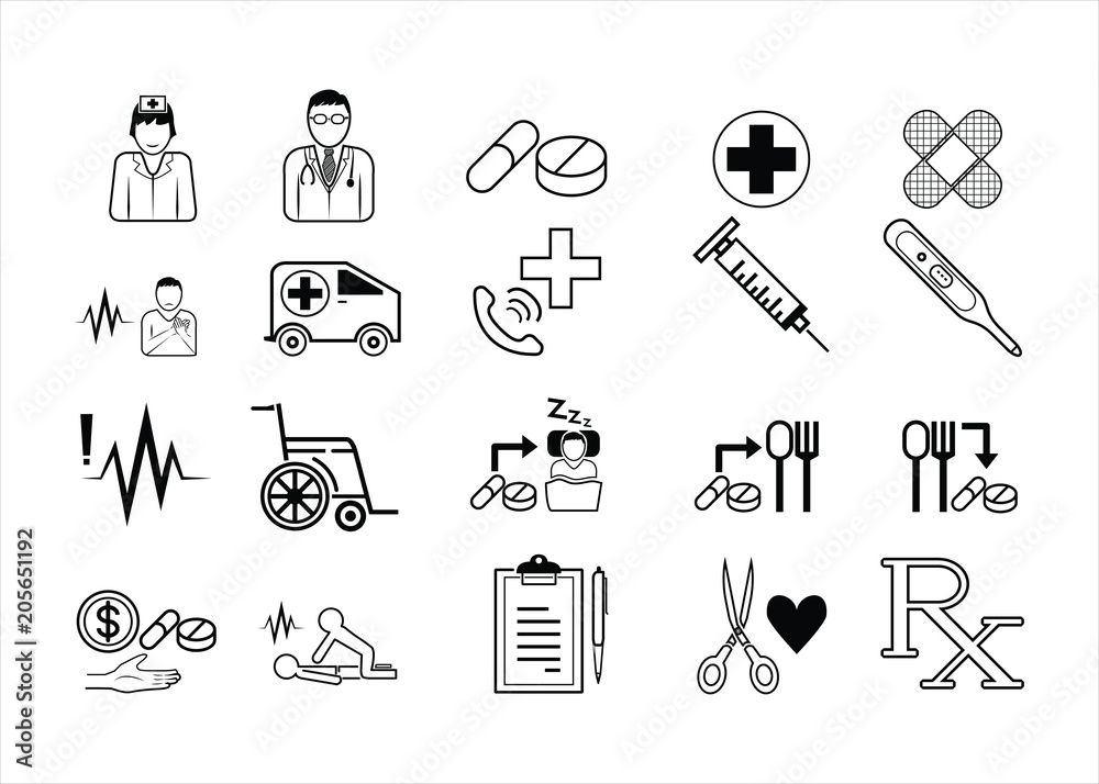 Fototapeta premium Medical hospital doctor medicine