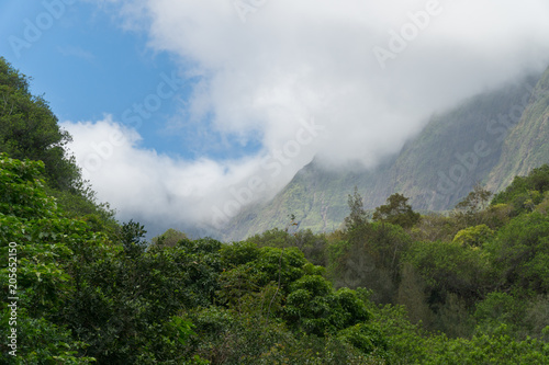 Clouds in the Iao Valley