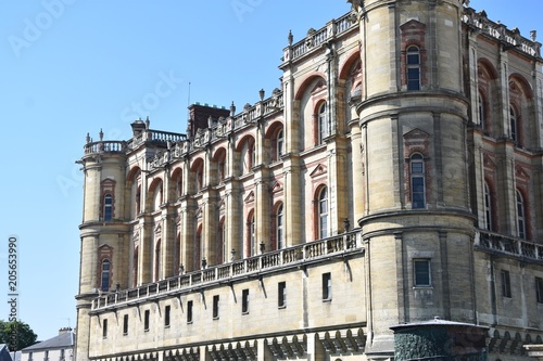 saint-germain, château, parc, verdure, centre