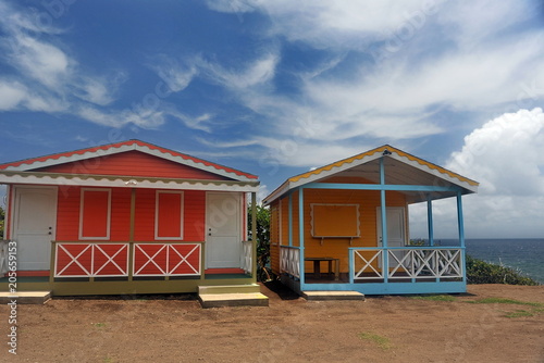 Commercial houses for sale of souvenirs in the Caribbean © Oleksandr Umanskyi