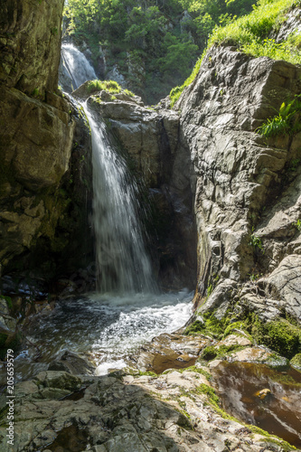 Amazing Landscape of Fotinovo waterfalls  Fotinski waterfall  in Rhodopes Mountain  Pazardzhik region  Bulgaria