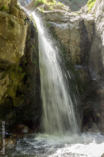 Amazing Landscape of Fotinovo waterfalls  Fotinski waterfall  in Rhodopes Mountain  Pazardzhik region  Bulgaria
