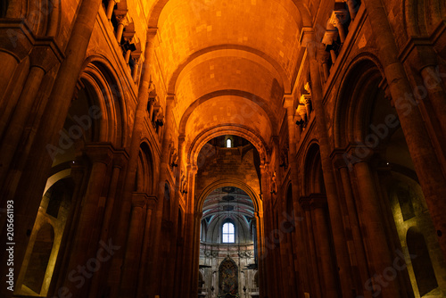 Main nave of Lisbon Cathedral
