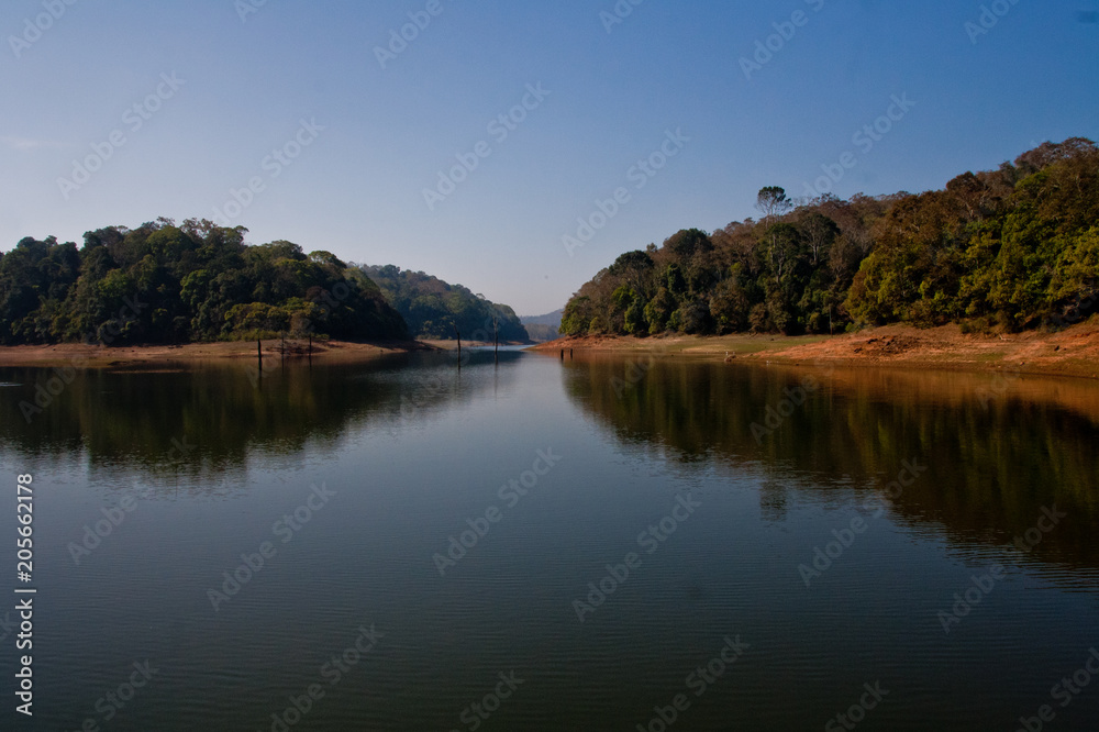Landscape of Thekkady Kerala
