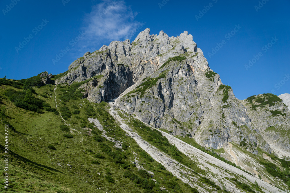 Obraz premium wandern mühlbach am hochkönig urlaub in bischofshofen salzburg österreich