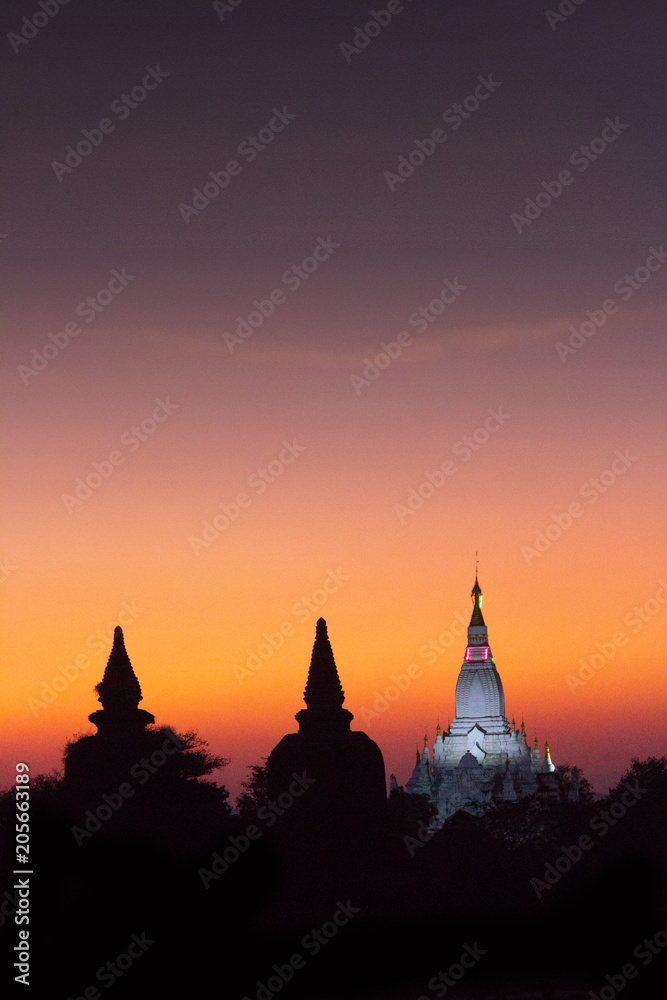 Sunset Lights Bagan 