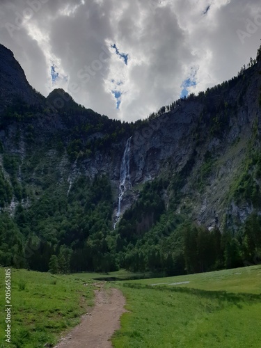 Alpen  Wasserfall