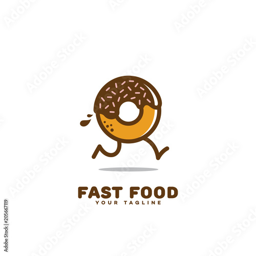 Fast food logo