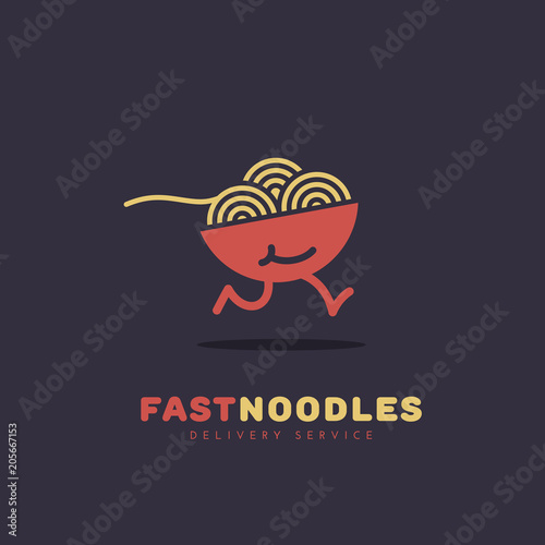 Fast noodles logo