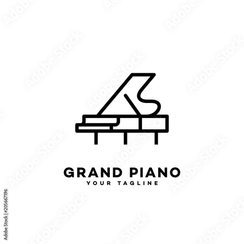 Grand piano logo