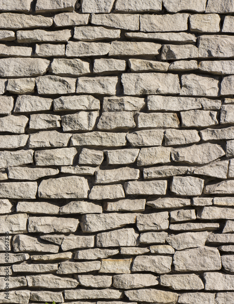 Dry stone wall texture background