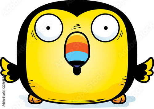 Surprised Little Toucan