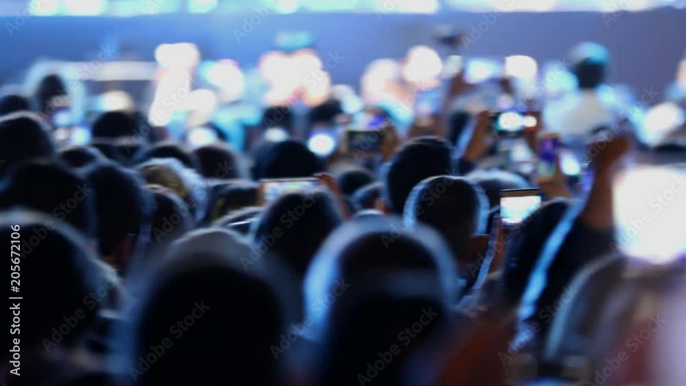 Concert crowd led light abstract background Concert crowd led light abstract background
