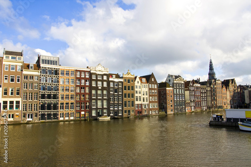 Traditional buildings in Amsterdam © Svilen Georgiev