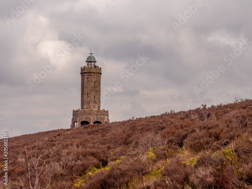 Jubilee tower, Darwen moors, Lancashire, Uk © Sue Burton