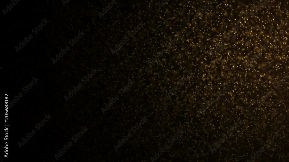 Gold Particles. Natural Floating Organic Particles On beatiful relaxing Background. Glittering Particles With Bokeh. Slow motion. Gold Particles. Natural Floating Organic Particles On beatiful relaxing Background. Glittering Particles With Bokeh. Slow motion.