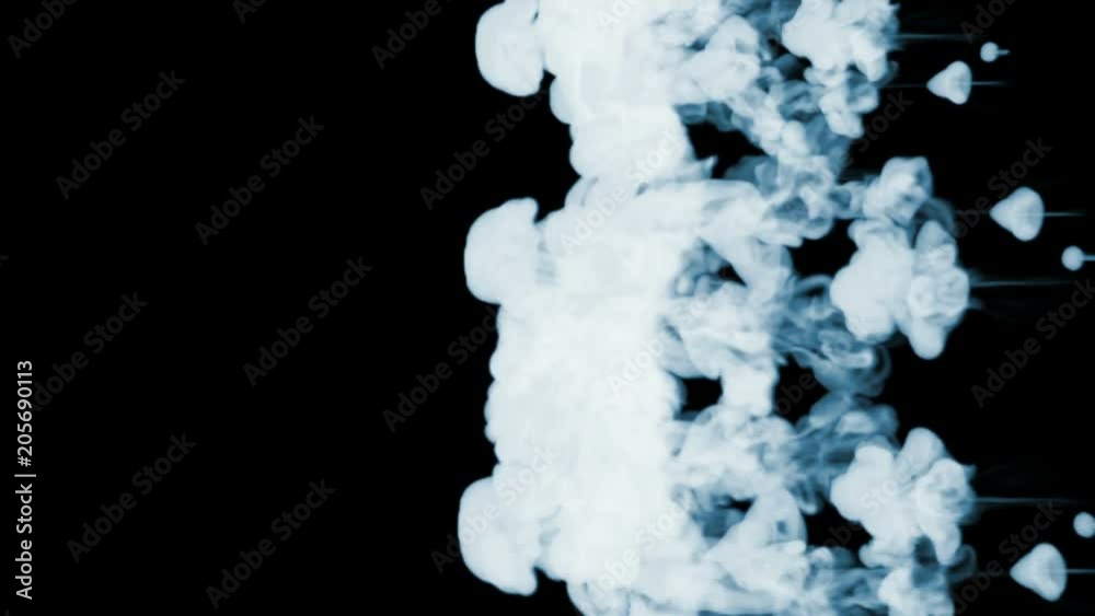 3d render of smoke in slow motion isolated on black background with backlit and ready for compositing for visual effects. For transparency use mode screen. a lot of volleys smoke wall 1 3d render of smoke in slow motion isolated on black background with backlit and ready for compositing for visual effects. For transparency use mode screen. a lot of volleys smoke wall 1