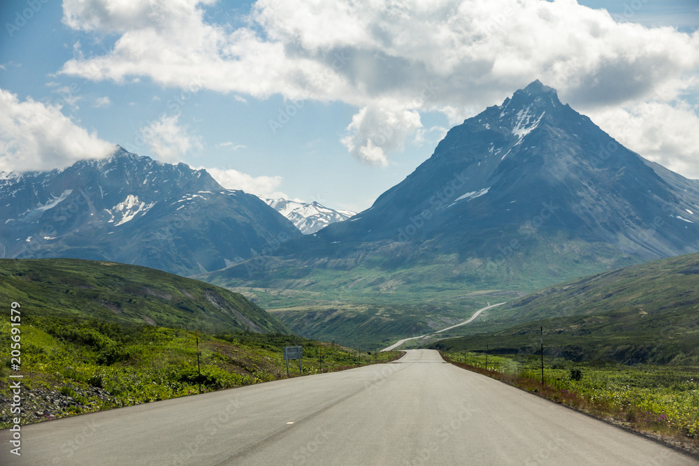 The Haines Road from Haines Junction, Yukon to Haines, Alaska.