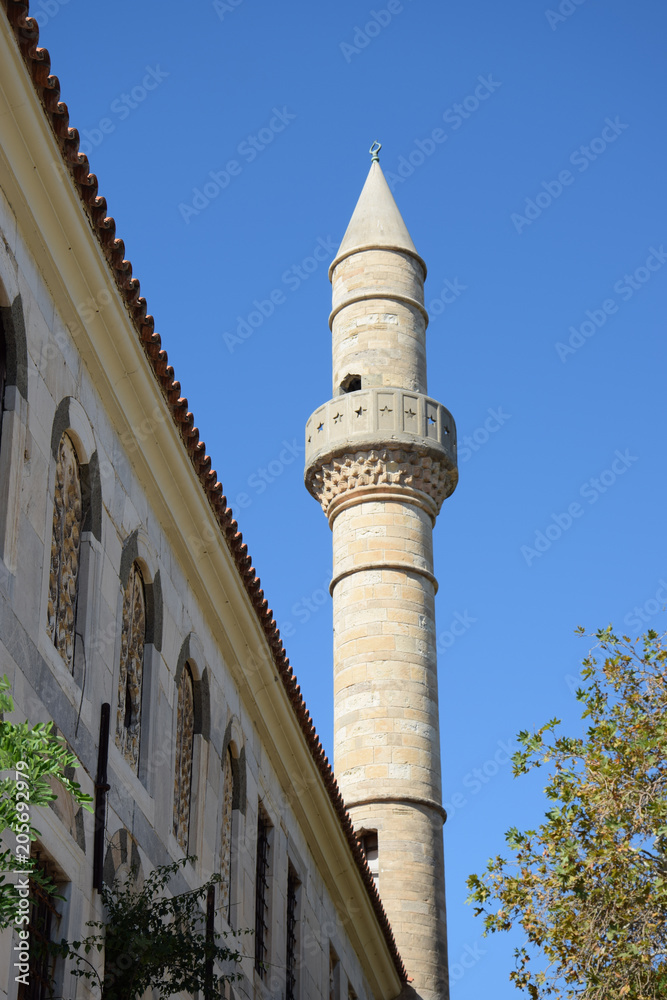 Minarett in Kos-Stadt
