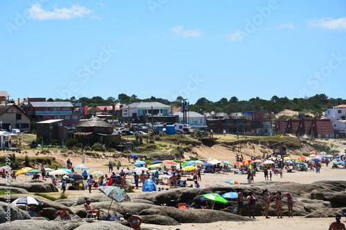 Quadro em tela punta del diablo - uruguai