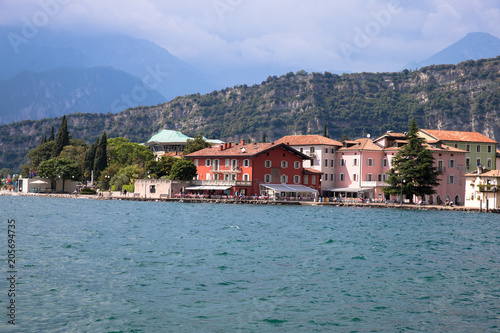 Torbole city on the north shore of Lake Garda, Provincia di Trento, Trento-Alto Adige, Italy © minjan