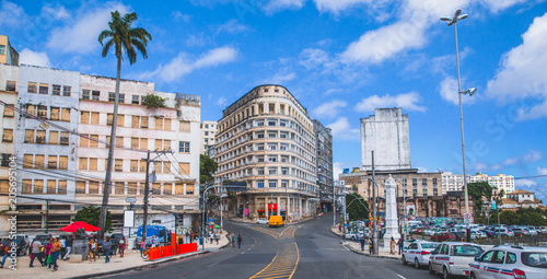 Принти на полотні Buildings in Salvador, Bahia, Brazil.