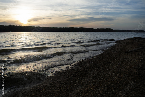 Sunset at Percy Lake