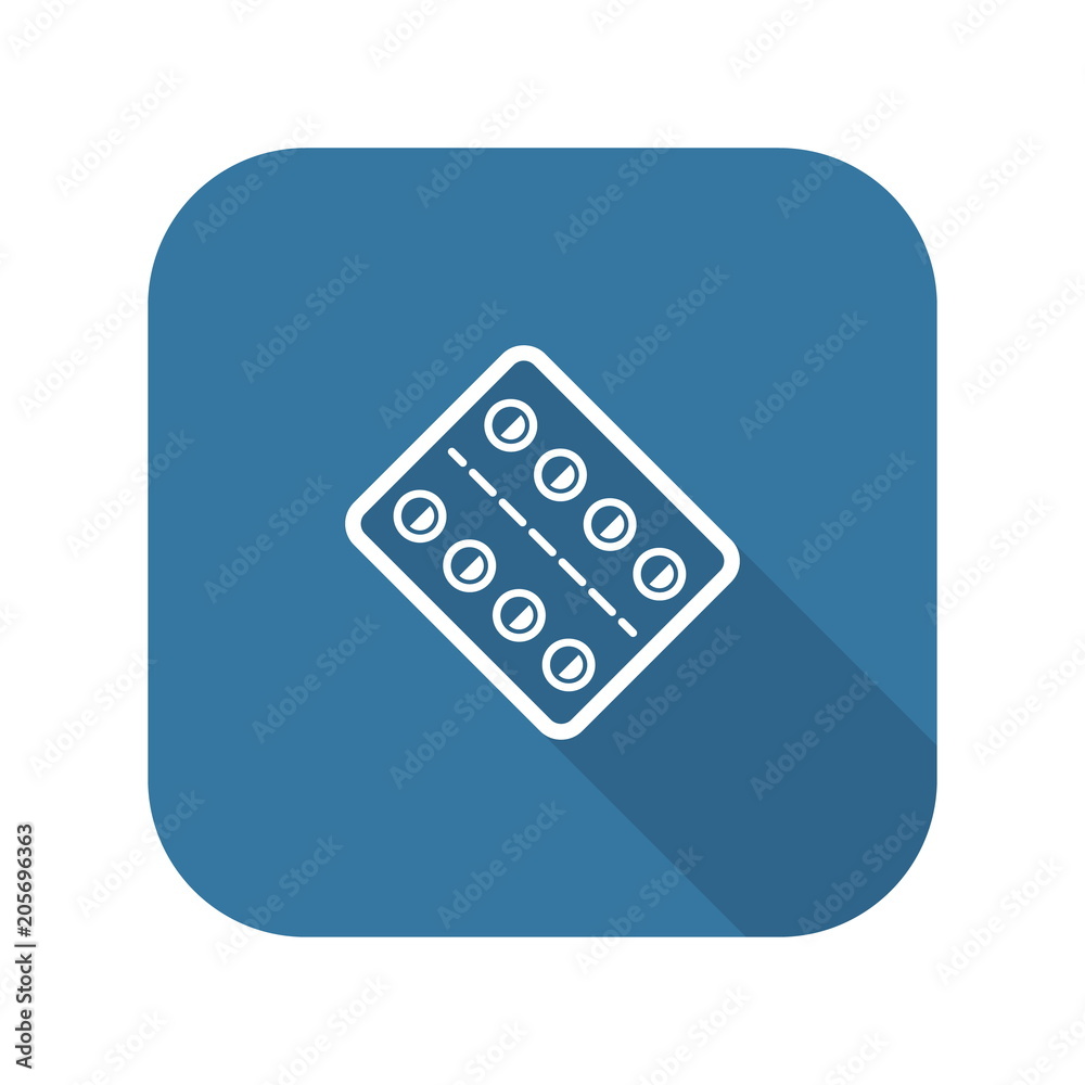 Medication and Medical Services Icon. Flat Design. Medication and Medical Services Icon. Flat Design.