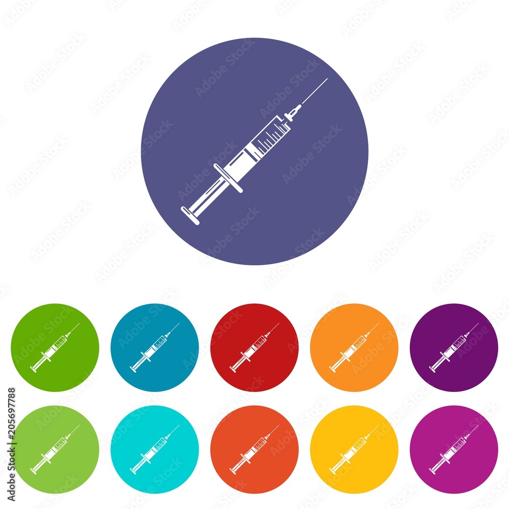 Vaccination icon. Simple illustration of vaccination vector icon for web Vaccination icon. Simple illustration of vaccination vector icon for web