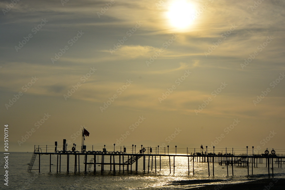  beach sunset romanticism beach landscape vacation summer