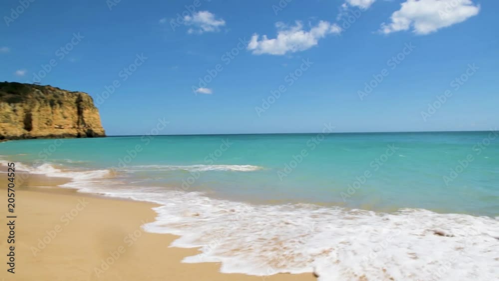 Beautiful sandy beach near Lagos in Ponta da Piedade Algarve region Portugal. Beautiful sandy beach near Lagos in Ponta da Piedade Algarve region Portugal.