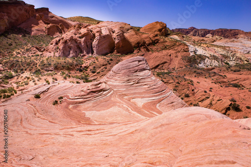 Desert Red Sandstone Hills