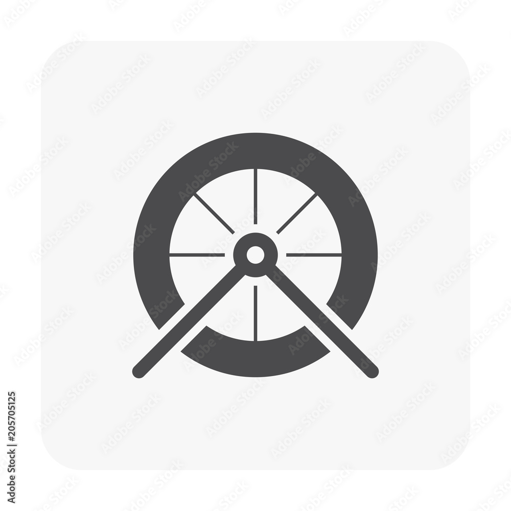 Obraz premium bike part icon