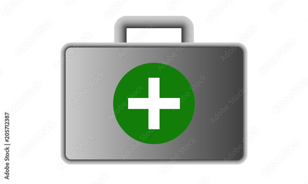 Obraz premium Erste Hilfe Koffer