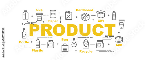 product vector banner