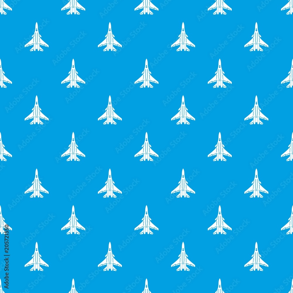 Bomber pattern vector seamless blue repeat for any use Bomber pattern vector seamless blue repeat for any use