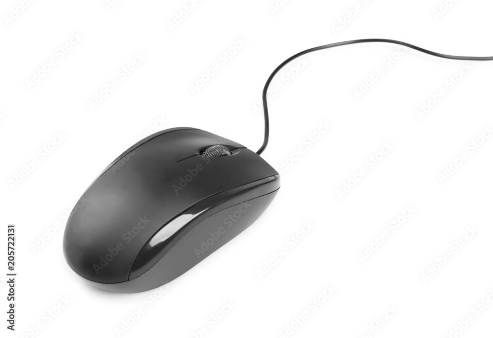 Modern computer mouse on white background Modern computer mouse on white background