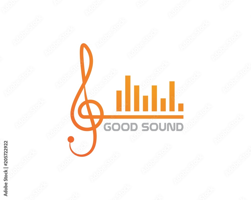 Fototapeta premium sound wave ilustration